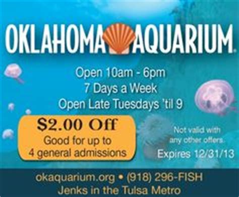 coupons for tulsa aquarium|jenks aquarium discount tickets.